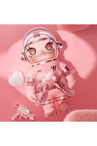 Pop Mart Mega Space Molly %400 Smitten Love Figürü, Koleksiyonluk Ve Dekoratif Aksiyon Figürü Karakter Figürü