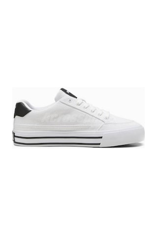 Puma Erkek Sneaker Beyaz Siyah 396353-02 Court Classic Vulc Fs 24y680000214 68034 Beyaz