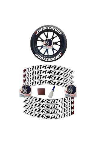 Nk Motors Üniversal Motorsiklet Lastik Yazısı Bridgestone