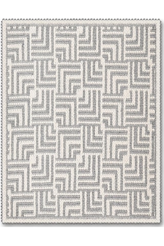 Stol Doğal Pamuklu 2'li Banyo Kilim Seti 60x100+50x60 Cm - Gri