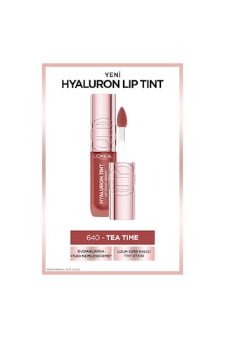 Hyaluron Lip Tint Dudak Parlatıcı - 640 Tea Time 3600524242794-11062 Diğer
