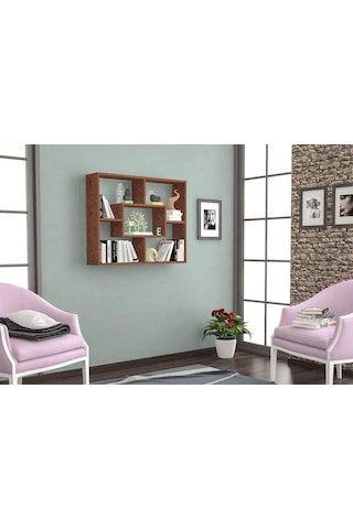 Summer Duvar Rafı Ceviz