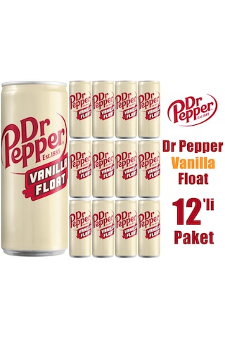 Dr Pepper Vanilla Float 12 x 330 ML