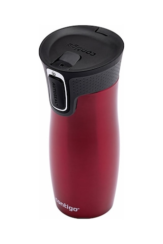 Contigo Westloop Red Termos 470 ML Kırmızı Kirmizi-Siyah