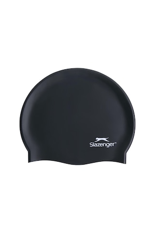 Slazenger Yüzücü Bonesi Silikon Sn00 Black Pvc Zipper Bag Siyah