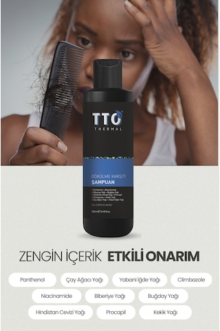 Tto Thermal Dükülme Karşıtı Şampuan 250 Ml Lansman Fiyatı