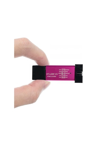 St-lınk V2 Mini -- Stlınk V2 Klon -- Metal Kutu -- Stm32 Arm Jtag Programlayıcı - St Link V2