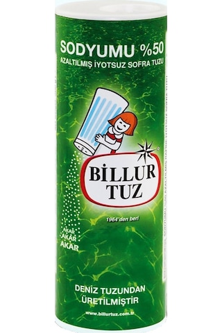 Billur Tuz Sodyumu %50 Azaltılmış 2 x 500 G