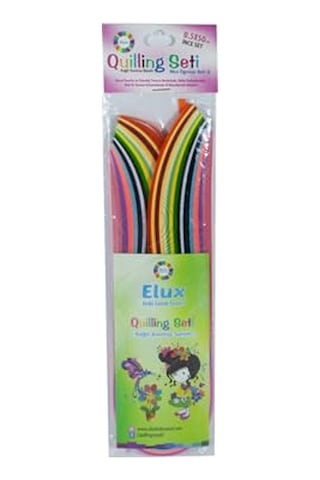 Quilling/quiling Set İnce 0,5x50 Cm 150 Kağıt Şerit 8680422509887 Genel