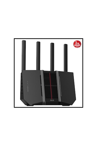 Asus Rt-be92, Be9700, 4 Port, 9700mbps, Tri Band, 6ghz Wifi 7, Aimesh, Gigabit Extendable Router