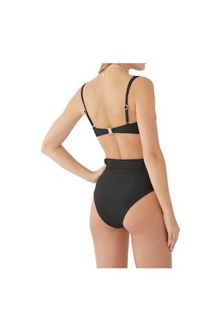 Lula Ru Yüksek Bel Bikini Altı Siyah