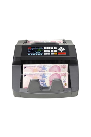 SC7520 Karışık Para Sayma Makinesi, TL Karışık, Euro ve Usd Adet Sayım + Müşteri Ekranı