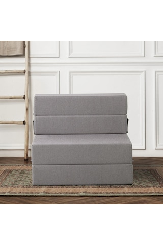 Valeria Katlanır Yatak Olabilen Koltuk Tek Kişilik Bej