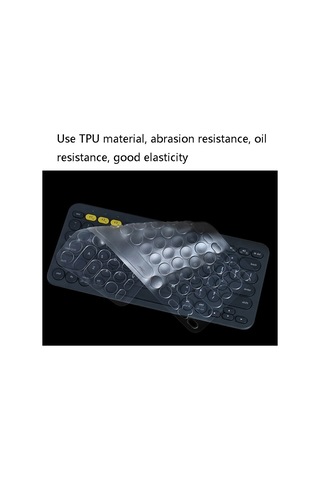 Jrc T20703 Dizüstü Klavye Filmi Logitech K380 İçin Kablosuz Bluetooth Klavye Şeffaf Film