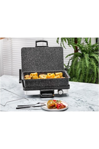 Taç TAC-7863 2000 W Tost Ve Lahmacun Makinesi