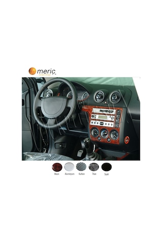 Meriç® Ford Fiesta Ön Torpido Kaplama 7 Parça 2002-2005 (530156313)
