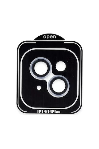 iPhone Uyumlu 14 Pvd Metal Kamera Lens - Mavi