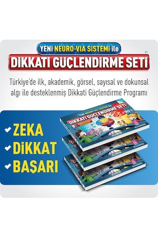 Adeda Yayınları Dikkati Güçlendirme Seti  9 Yaş