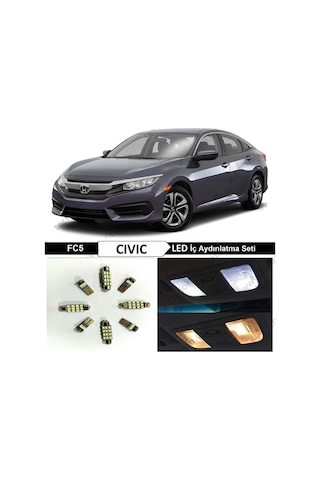 Honda Civic Fc5 Led İç Aydınlatma Seti