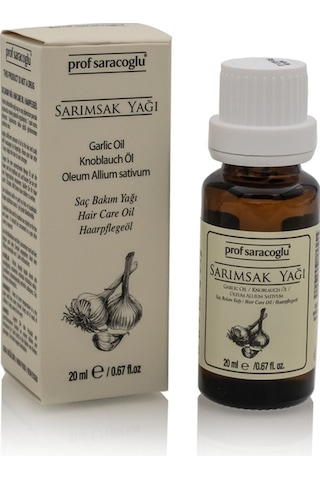 Prof Saraçoğlu Soğuk Press Sarımsak Yağı 20 ML