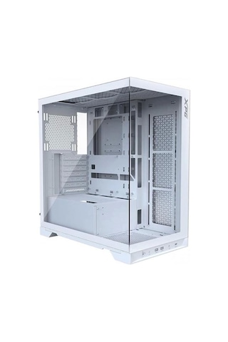 XPG Invader X INVADERXMTWOF-WHCWW ARGB Temperli Cam USB 3.2 Mid Tower Bilgisayar Kasası