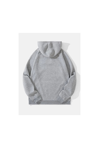 Altamira Unisex Atalanta Baskılı Oversize Kapşonlu Sweatshirt 001