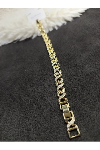 Beren Xupıng Altın Kaplama Çelik Bileklik Gold 16 + 3 Cm