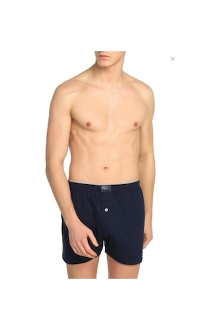 6'Lı Tutku Elit 1101 Havlu Bel Düğmeli Erkek Boxer Karışık Renk Çok Renkli