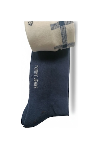 Tommy Hilfiger Th Unı Tj Sock 2p Tartan Uniseks Beyaz Çorap - S701236476