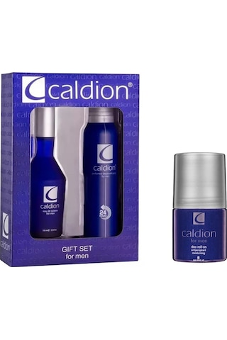 Caldion Classic Erkek Parfüm EDT 100 ML + Deodorant 150 ML + Roll-On 50 ML