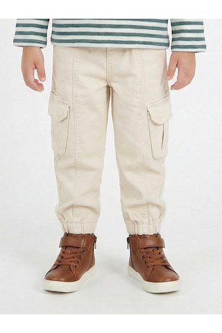 Xo Kids Erkek Çocuk Pantolon 1-4 Yaş 25235 Krem