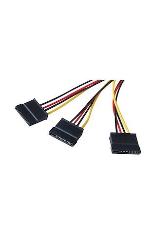 5101 Üçlü 3 Port ide Molex Sata Power Hdd 4 pin Güç Kablosu