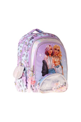 Wow Generation Kız Çocuk Friends Baskılı Pembe İlkokul Ve Günlük Okul Sırt Çantası - W6054 - Dört Bölmeli
