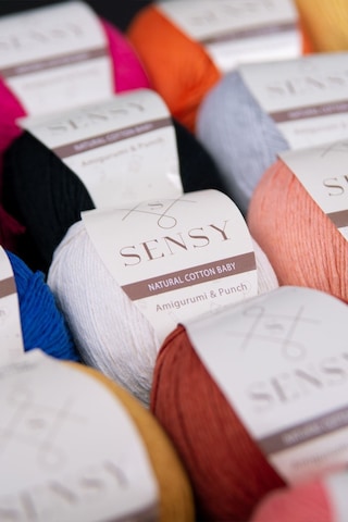 Premium Amigurumi Ipi Punch Panç Baby Soft Cotton 50 Gr Örgü Ip Ekru