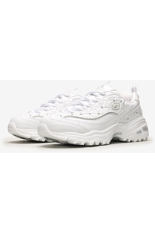 Skechers D'Lites  -  Glamour Feels Kadın Beyaz Sneakers 13087 Wsl Beyaz