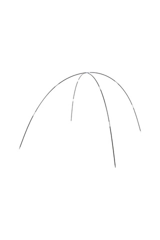 Ebitda Çadır Direği Cam Elyafı Seti - Çok Renkli Çok Renkli