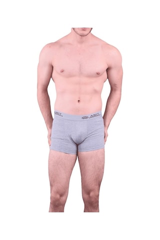 Anıt 1115 Erkek Likralı Boxer Esnek Boxer 6'Lı