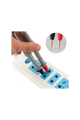 Funtree 1000v 20a 10a Dijital Multimetre Test Probu, Universal Klipsli Feeler Set