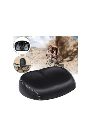 Novahub Geniş Burunsuz Pu Bisiklet Selesi, Ergonomik Tasarım, Uzun Sürüşler İçin Konforlu, Yol & Dağ Bisikletler İçin Çok Renkli