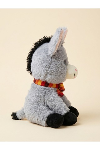 Peluş Sesli Eşek Gri 30 Cm