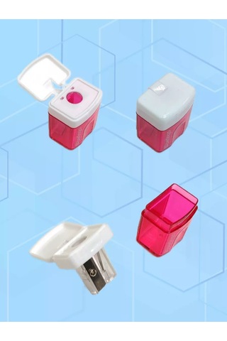 Berlingo Okul İçin Kırmızı 39 Plastic Kalemtıraş 210356295