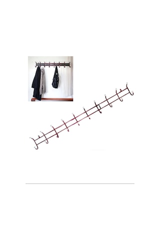 10'lu Lüx Duvar Askısı Royaleks-56409 Çok Renkli 10'lu Lüx Duvar Askısı Royaleks-56409 Çok Renkli