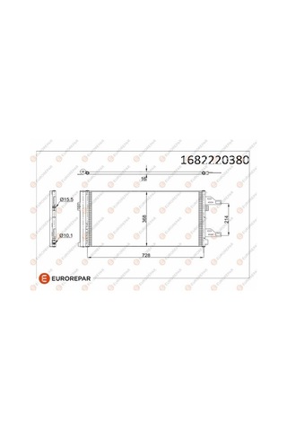Klima Radyatörü - Fiat Ducato - Eurorepar-1682220380