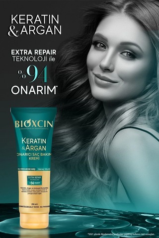 Keratin Argan Şampuan + Saç Bakım Kremi Seti Onarıcı, Parabensiz, Keratin İçerikli Tüm Saç Tipleri