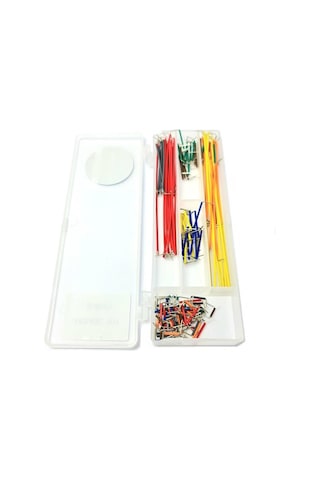 Electrooon Breadboard Jumper Kablo Seti - 140 Parça