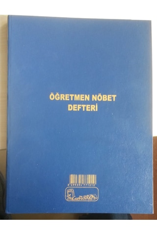 Kocaoluk Öğretmen Nöbet Defteri Ciltli 100 Yp.
