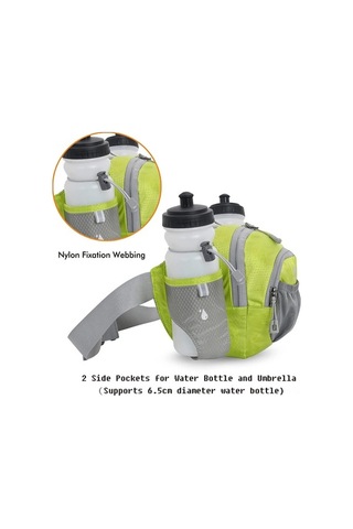 Flybuy Yürüyüşü Yürüyüşü Yeşil Tutacağı Su Su Şişesi Olan Köpek Geçirmez Dağ Çantası Çantası Bel Bel Xh Yeşil