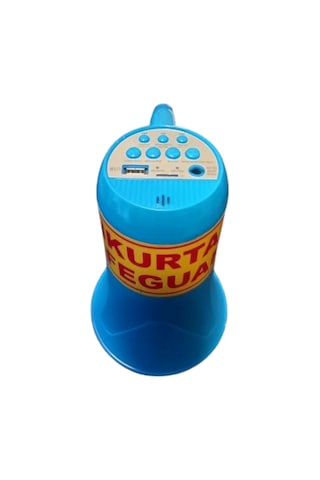 Cankurtaran El Megafonu 50 Watt Açık Mavi