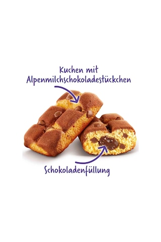 Milka Cake & Choc Çikolata Kremalı Kek 3 x 175 G