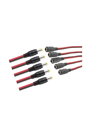 12 Dc Power Jak Jack- 2.1 MM 50 ADET Erkek + 50 Adet Dişi 12 Dc Power Jak Jack- 2.1 MM 50 ADET Erkek + 50 Adet Dişi